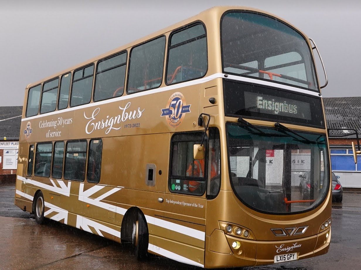 Ensignbus, inside and out