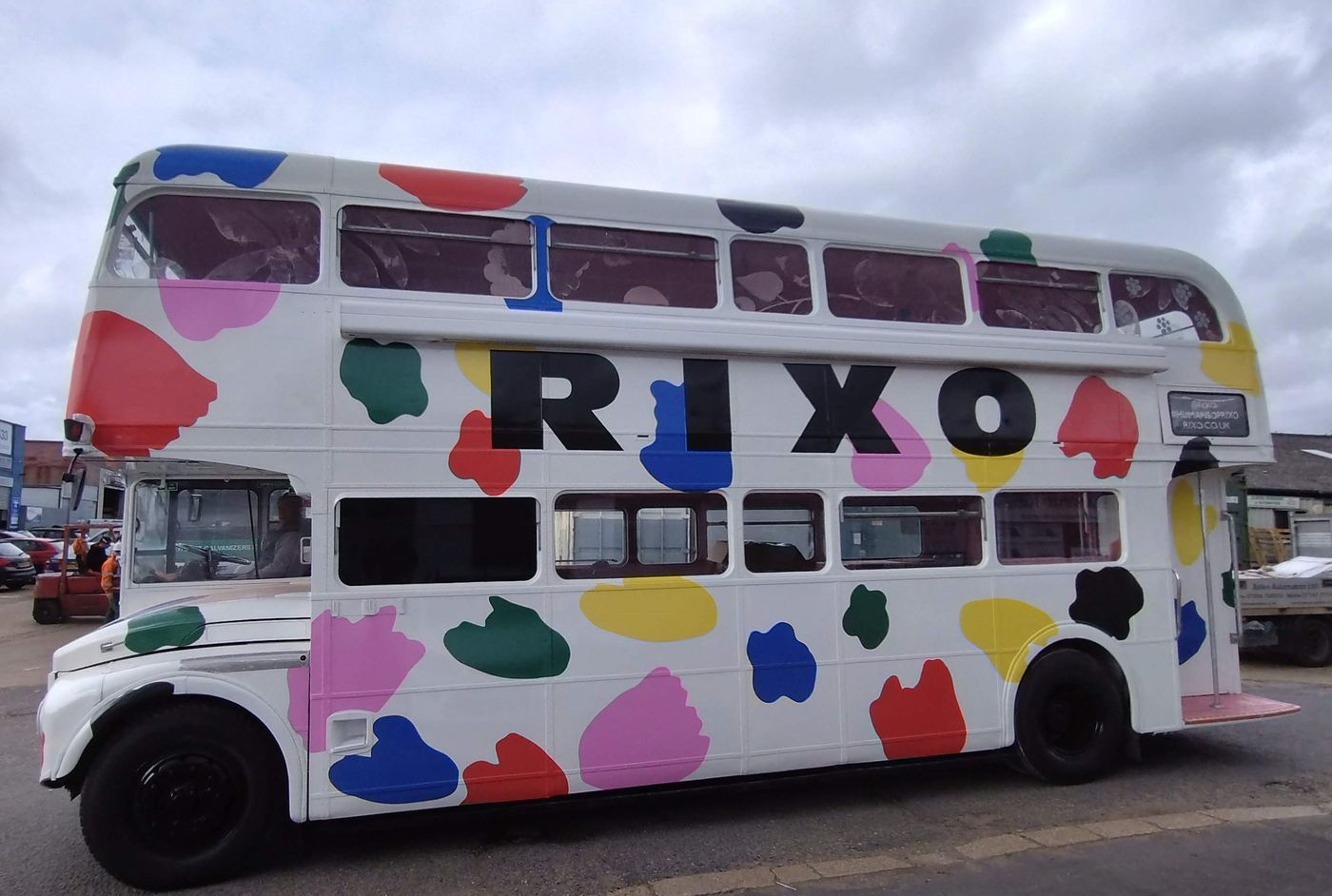 RIXO on a Routemaster